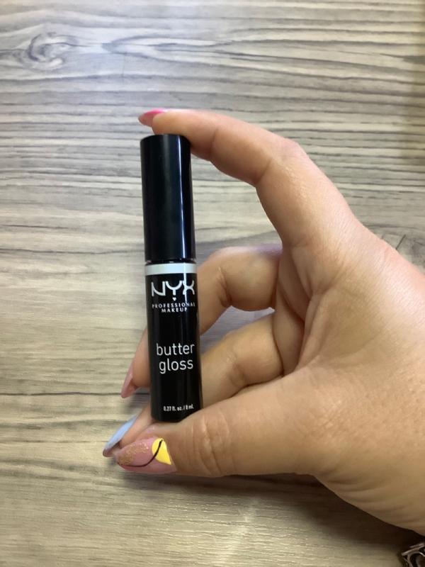 NYX Butter Gloss - Praline Non-Sticky Lip Gloss Review